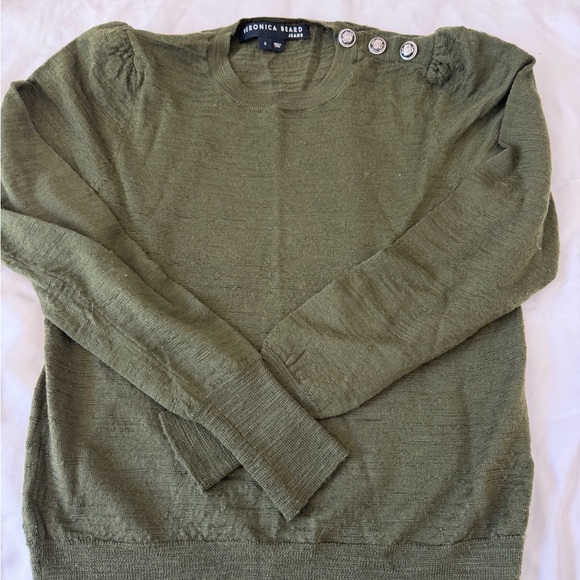 Veronica Beard Sweater with Button Detail - Picture 3 of 7